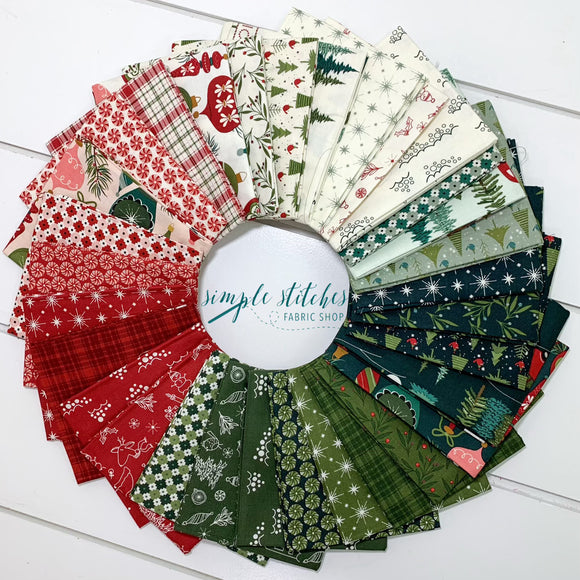 Christmas Is in Town Fat Quarter Bundles (31) by Sandy Gervais for RBD - FQ-14740-31