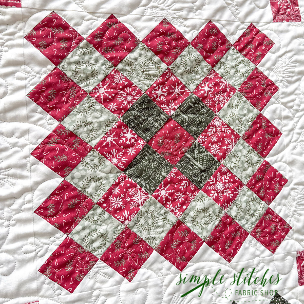 Christmas Sweet Granny Quilt