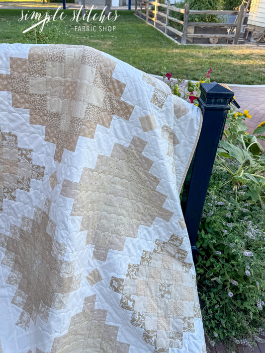 Neutral Sweet Granny Quilt