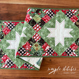 Country Star Runner Kit - Snowmen Backing