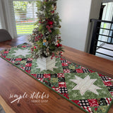 Country Star Runner Kit - Snowmen Backing