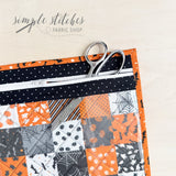 Halloween Clear Vinyl Bag - made by Myra