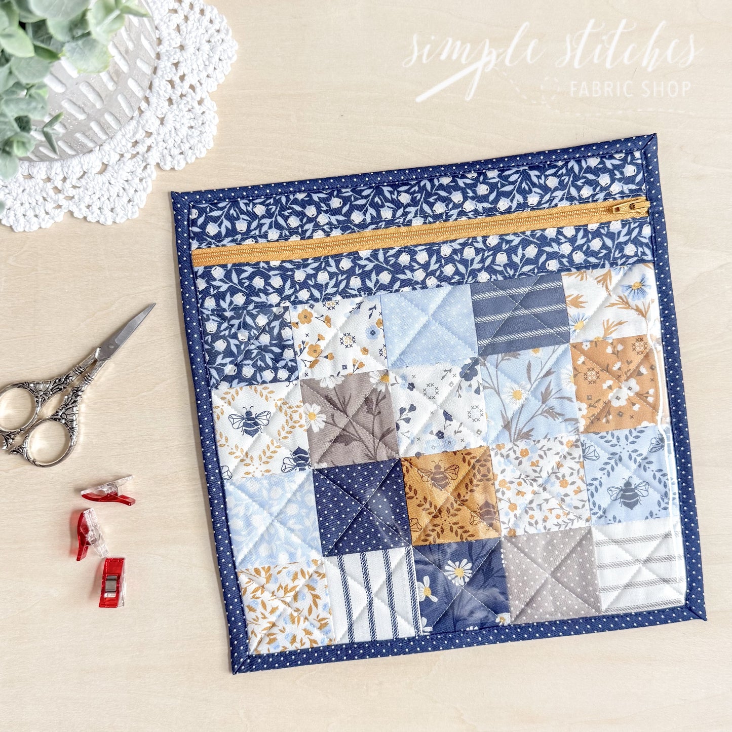 Clearly Charming Pouch Pattern