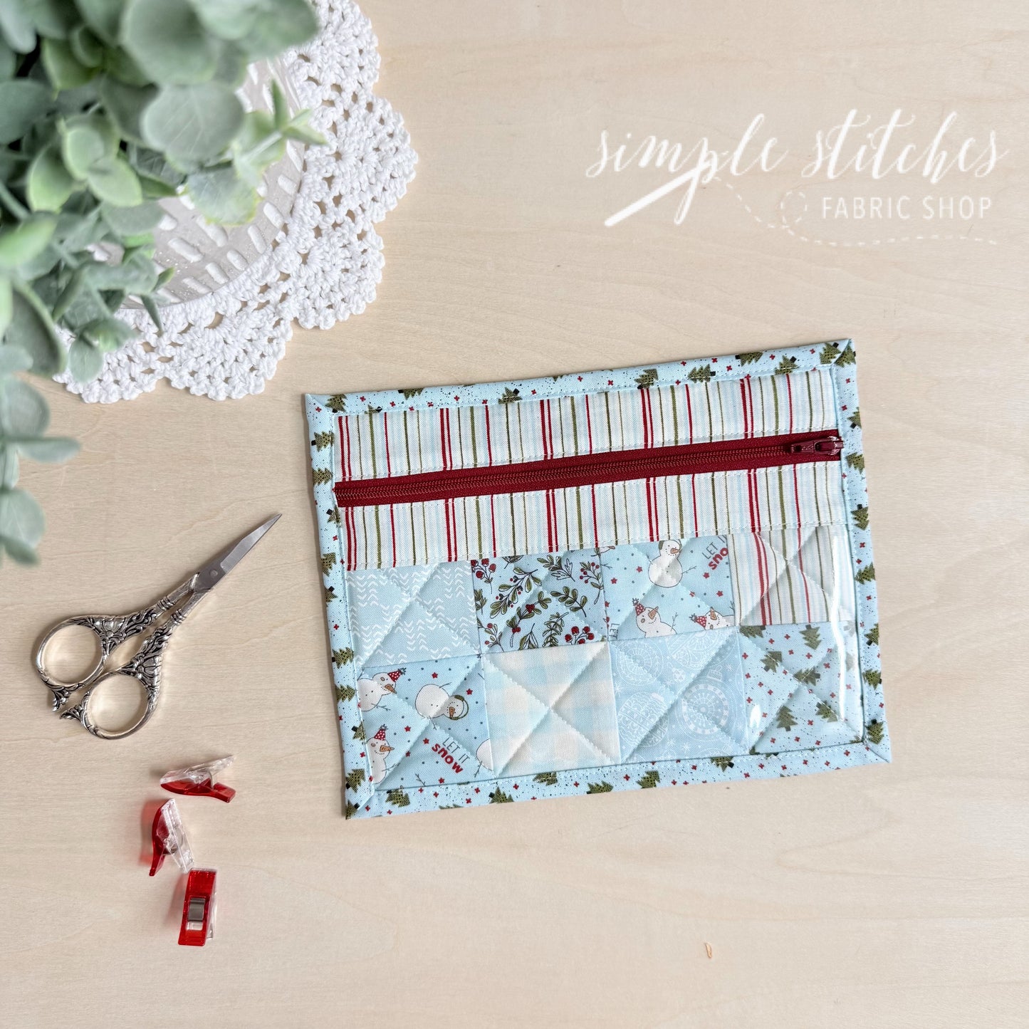 Clearly Charming Pouch Pattern
