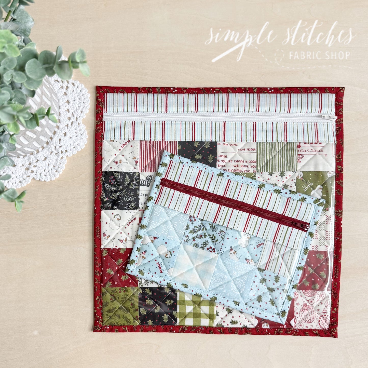 Clearly Charming Pouch Pattern