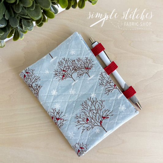 Cardinal Winter Make Note Notebook Kit