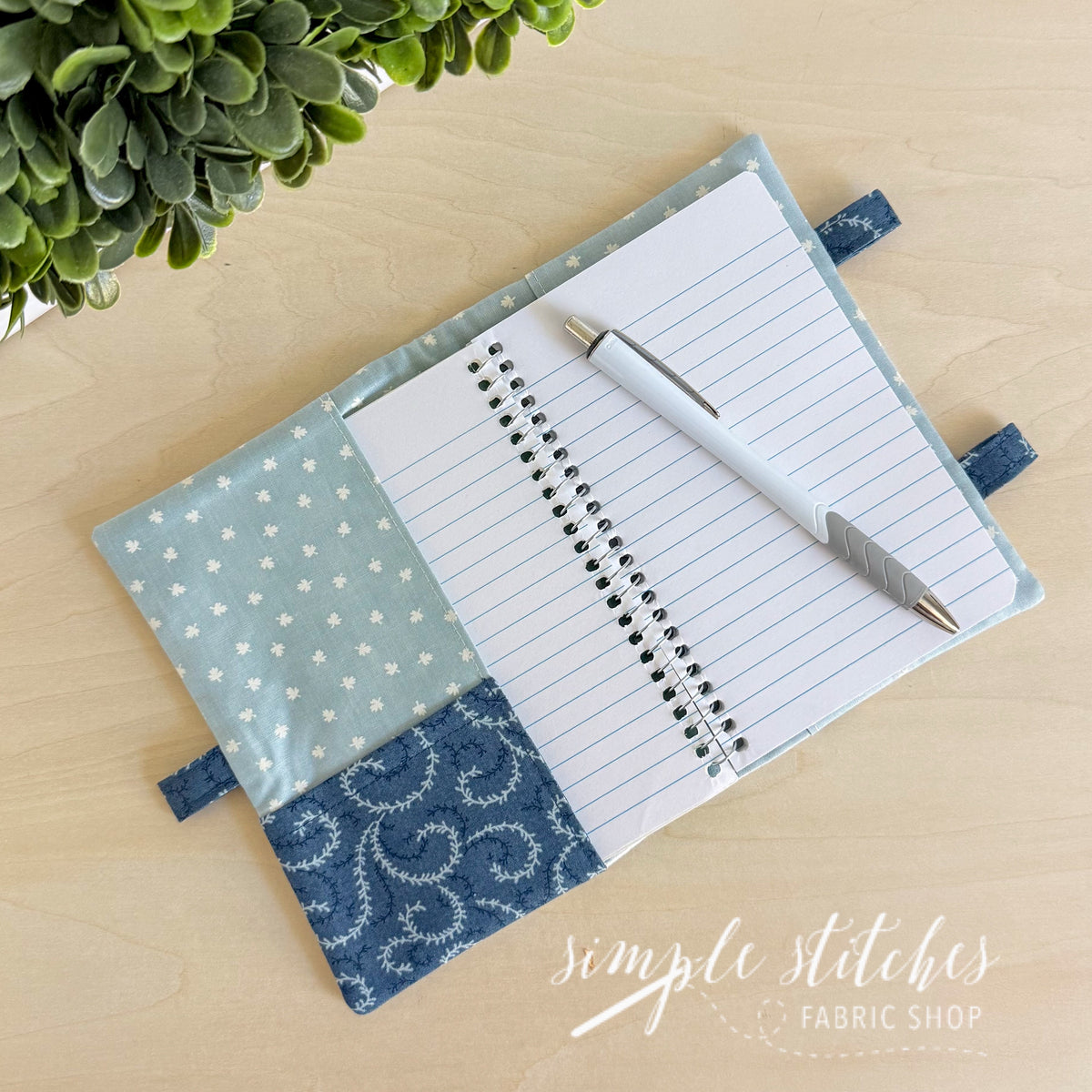 Breathtaking Blues Make Note Notebook Kit
