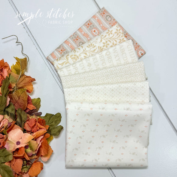 Agatha Road Simple Bundle (6) Fat Quarter Bundle