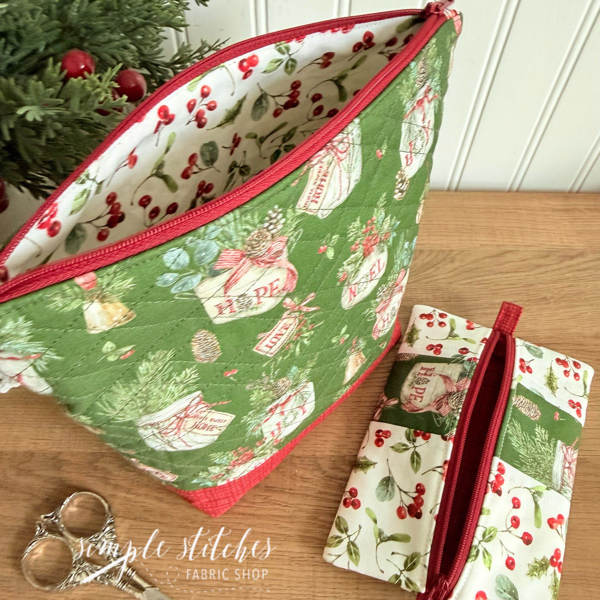 Take Along Project Bags - Holiday Spirit