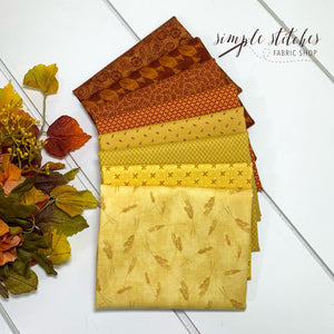 Autumn Harvest Simple Bundle (8) Fat Quarter Bundle