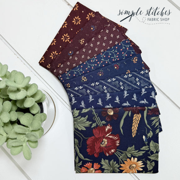 Wheat land Simple Bundle (8) Fat Quarter Bundle