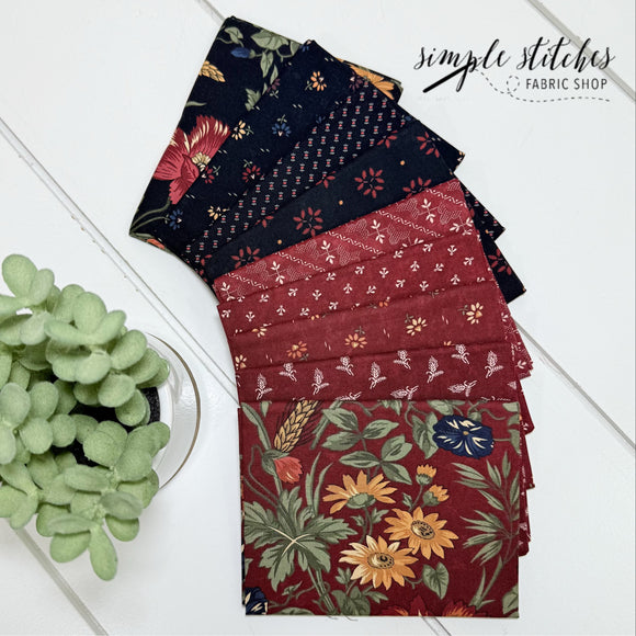 Wheat land Simple Bundle (9) Fat Quarter Bundle