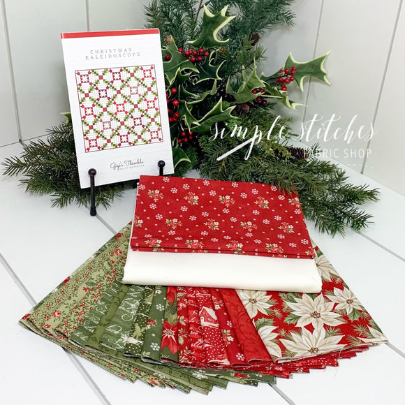 Christmas Kaleidoscope Quilt Kit