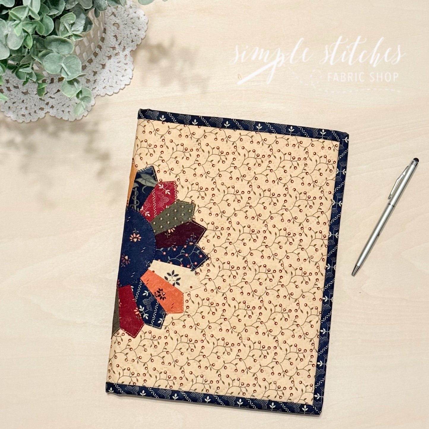 Stitch & Scribble Notebook Cover Kit -Wheatland
