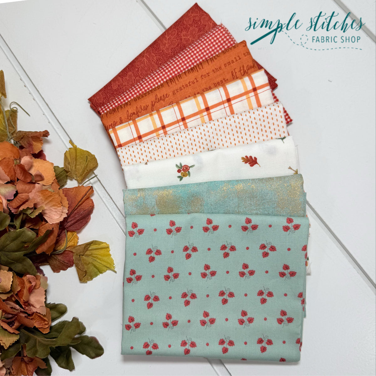 Autumn Acres Simple Bundle (8) Fat Quarter Bundle