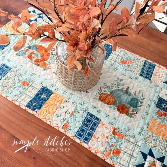 White Around the Edge Runner - made by Myra