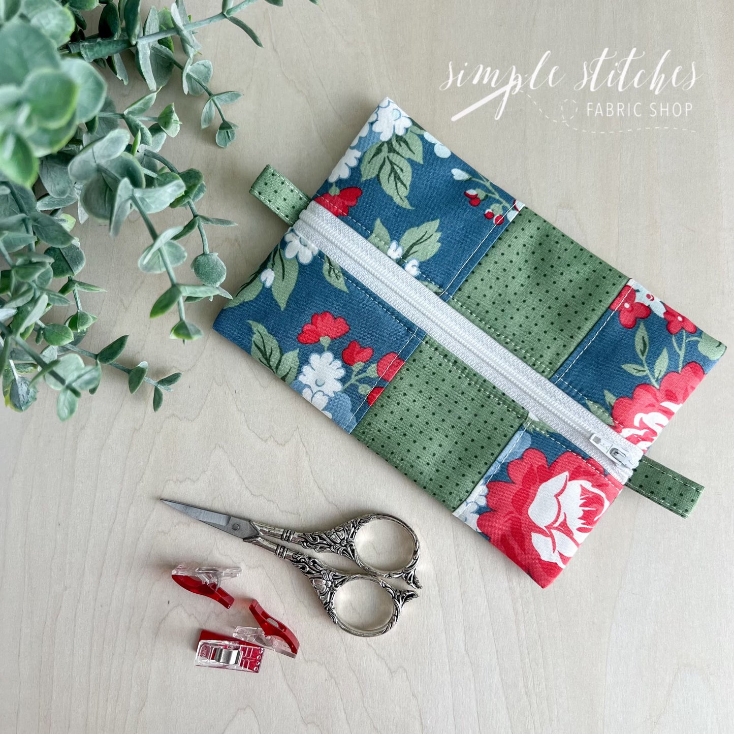 Flat Sack Notions Bag PDF Pattern