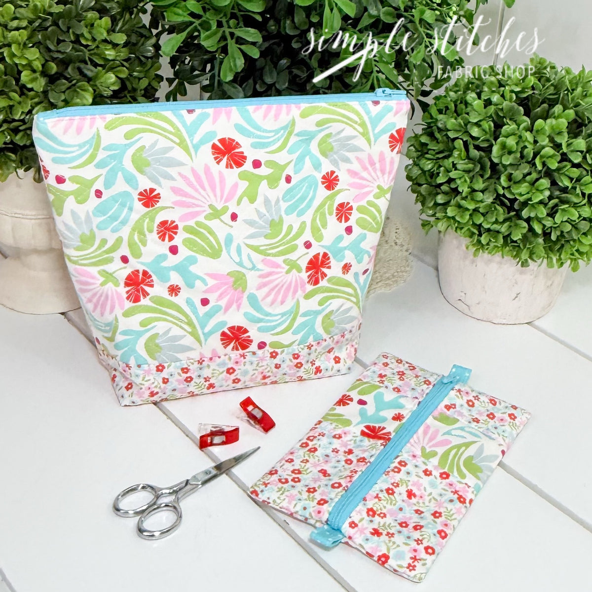 Bungalow Take Along Project Bags - made by Janette