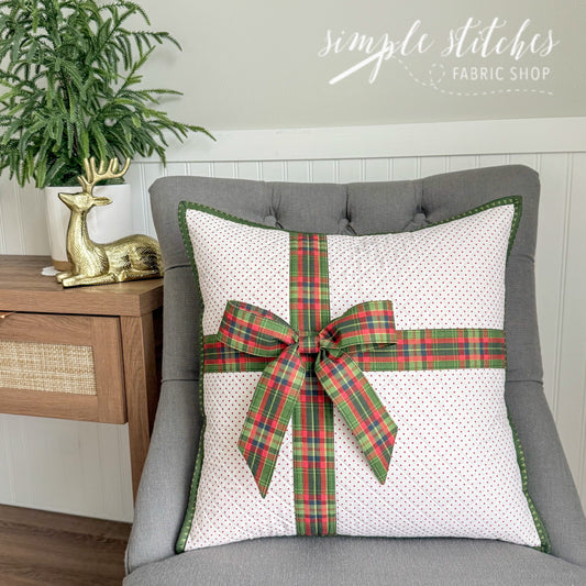 Merry Little Present Pillow Pattern