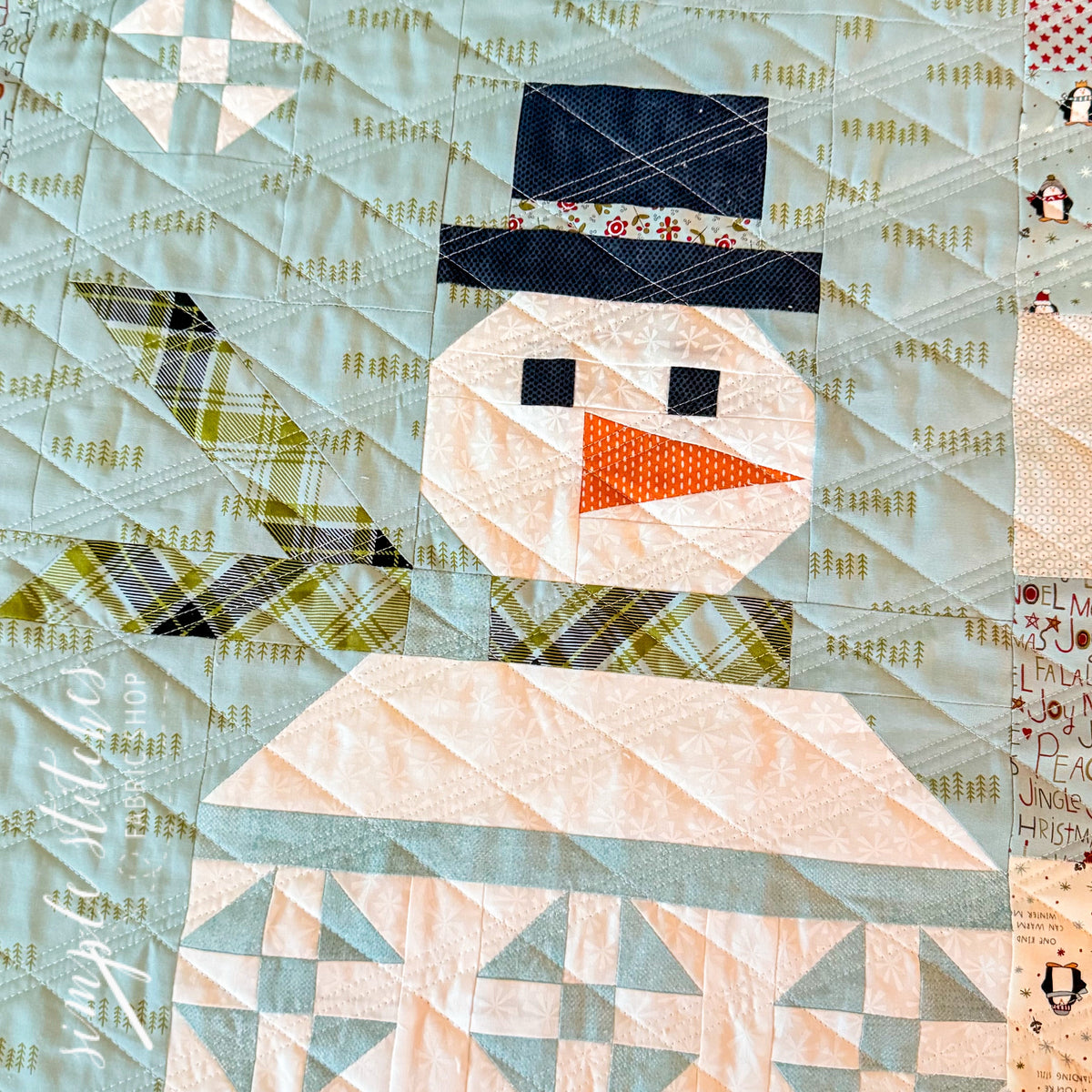Mr. Frosty Quilt Table Runner Kit