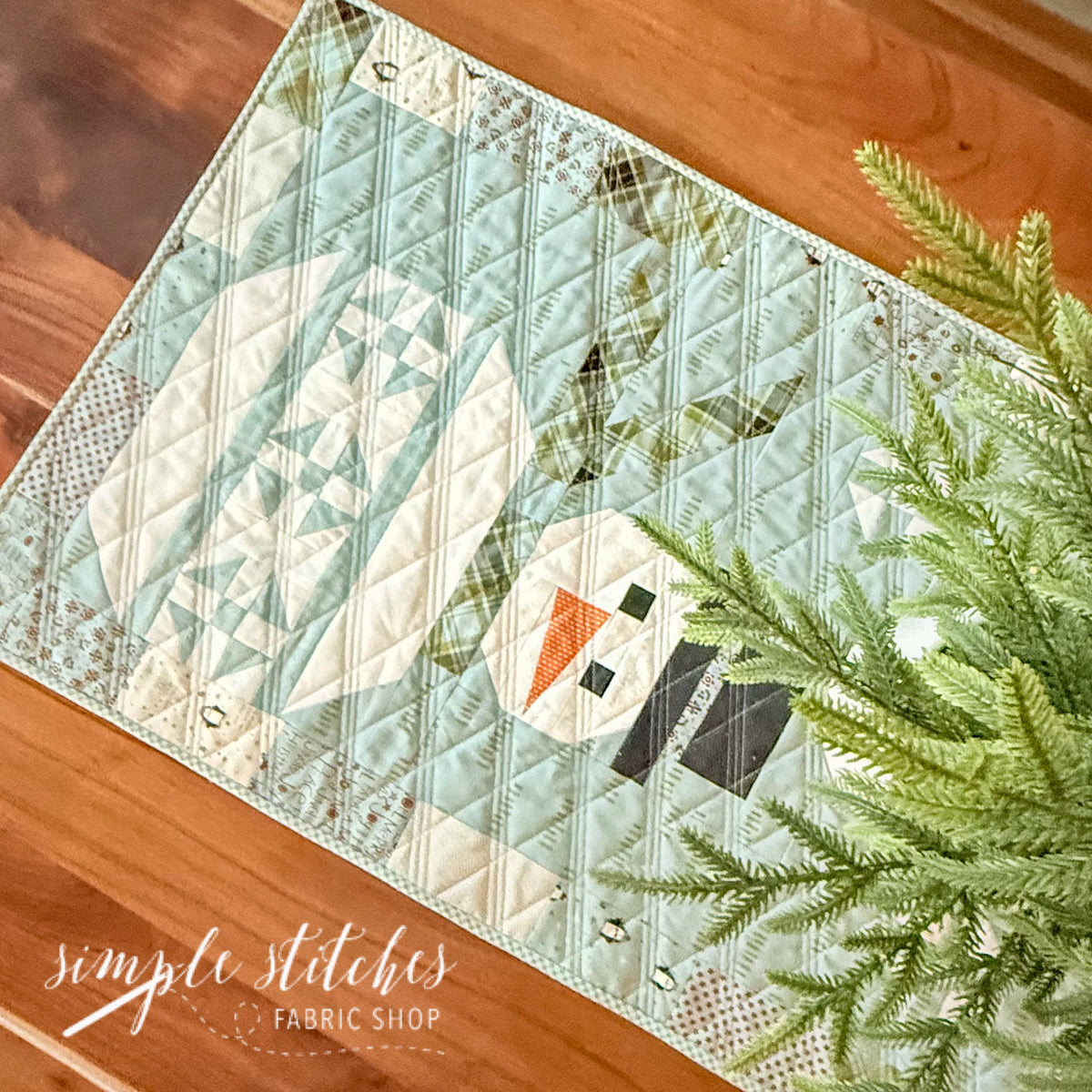 Mr. Frosty Quilt Table Runner Kit