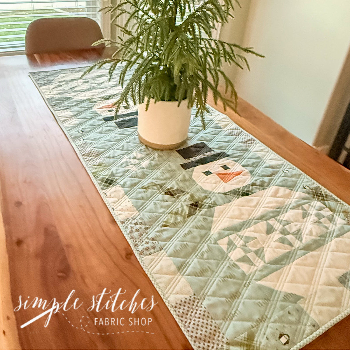 Mr. Frosty Quilt Table Runner Kit