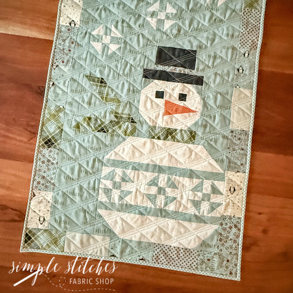 Mr. Frosty Quilt Table Runner Kit