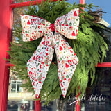 Vintage Charm Bow Paper Pattern