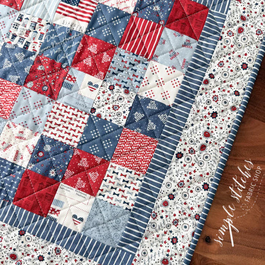 Independence Day Red Seasonal Topper Kit