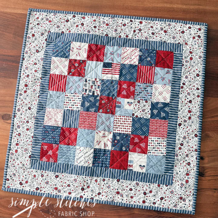 Independence Day Blue Seasonal Topper Kit