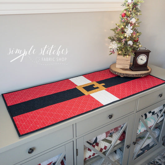 Santa's Big Day Runner & Pillow Paper Pattern - WHOLESALE (set of 10)