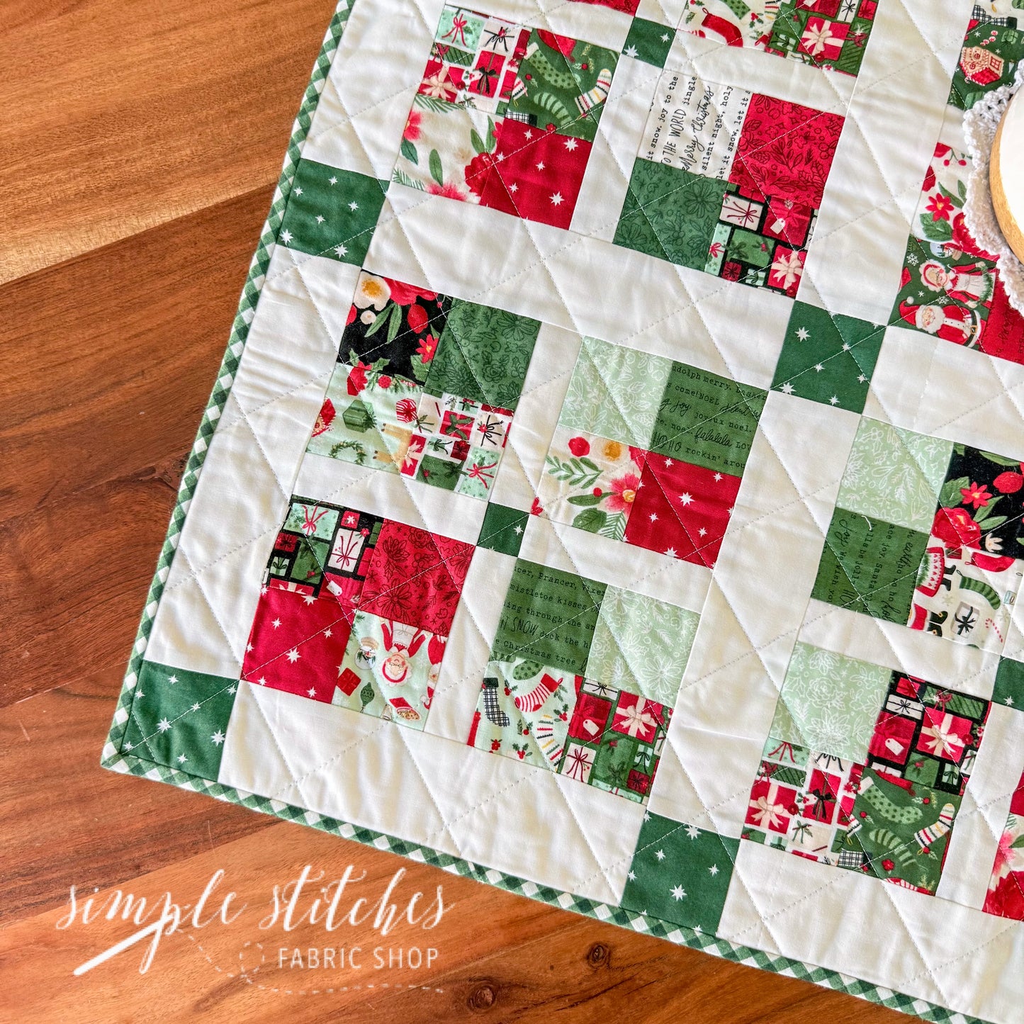 Farmhouse Four Square Topper - made by Meg