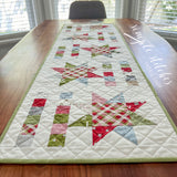 Hopscotch Table Runner Kit - Red Backing