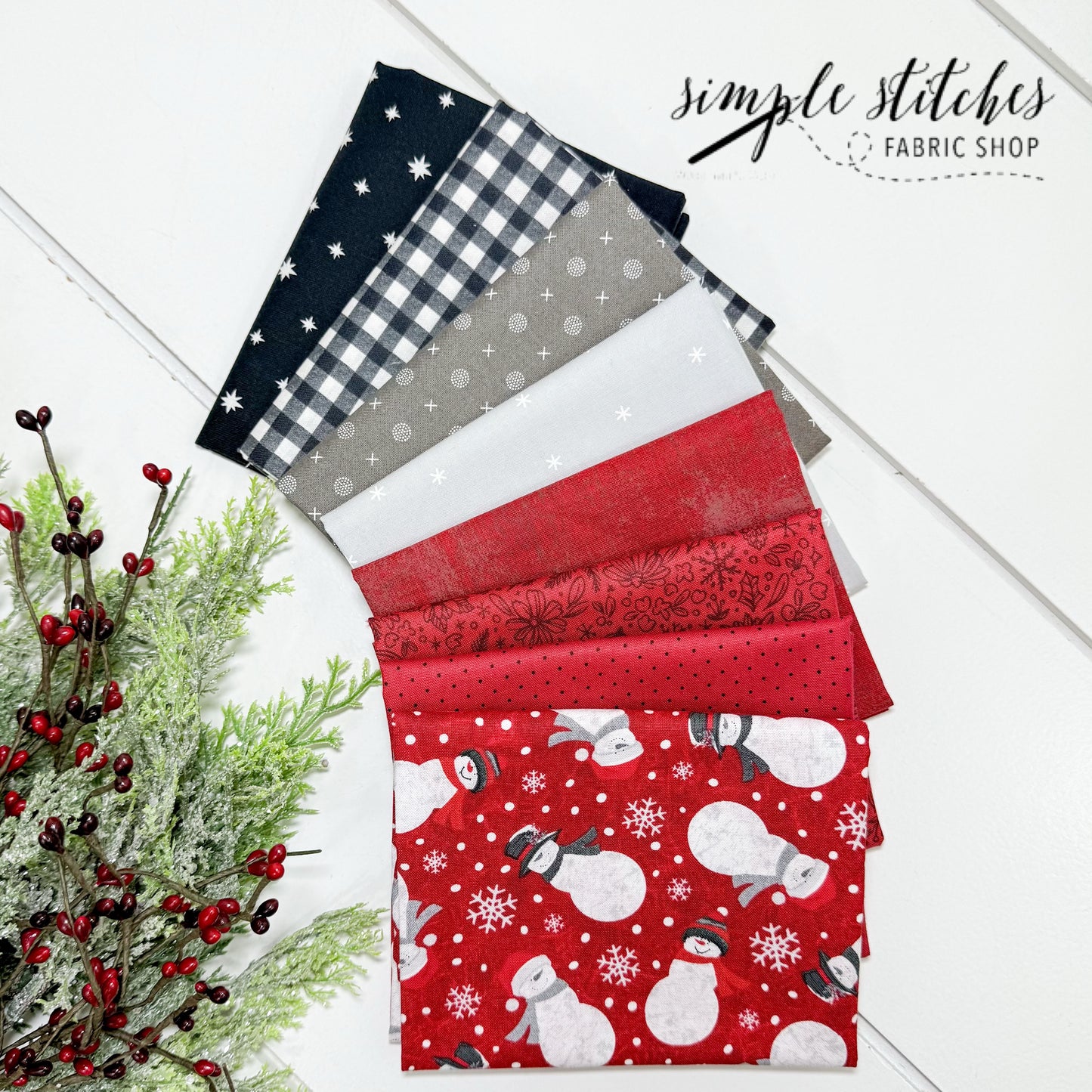 Blizzard Fun Simple Bundle (8) Fat Quarter Bundle