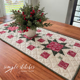 Gingerbread Lane Serenity Runner Kit - Green Backing