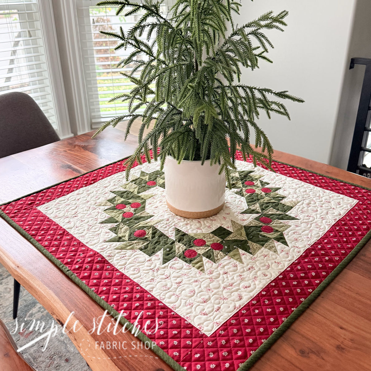 Joy Wreath Mini Quilt Kit
