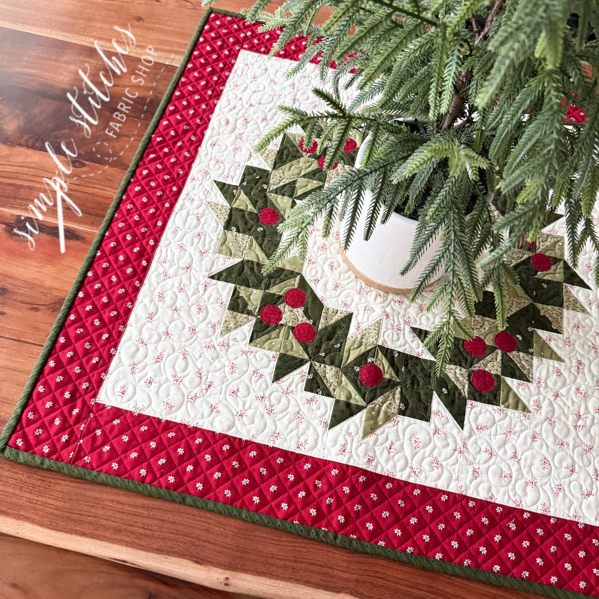 Joy Wreath Mini Quilt Kit