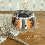 Vintage Pieced Pincushion - made by Myra