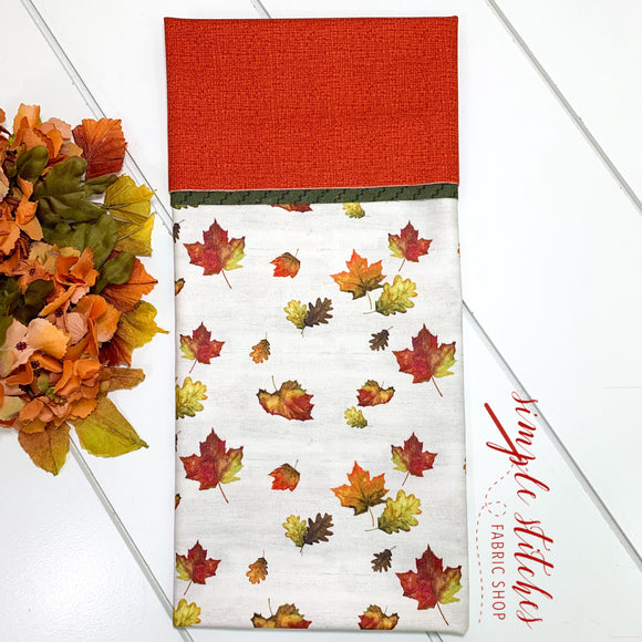 Falling Leaves Pillowcase Kit with Free Pattern