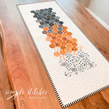Hexie Charm Runner Pattern