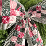 Gingerbread Lane Vintage Charm Bow Kit- Green