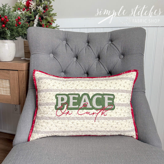 Holiday Heritage Pillows Kit - Snowflake