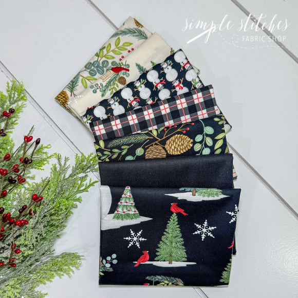 Winter Friends Simple Bundle (7) Fat Quarters