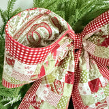 Candlelight Christmas Vintage Charm Bow Kit