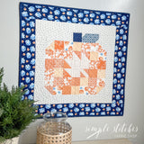 Patchwork Pumpkin Mini - Low Volume Backing