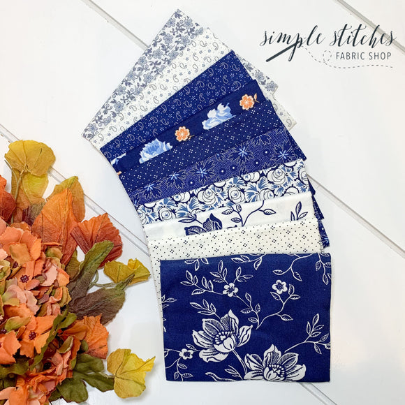 Denim & Daisies  Simple Bundle (10) Fat Quarter Bundles