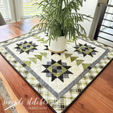Spruce Lane MINI Quilt Kit - Green Backing