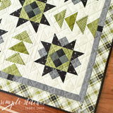 Spruce Lane MINI Quilt Kit - Green Backing