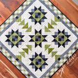 Spruce Lane MINI Quilt Kit - Green Backing