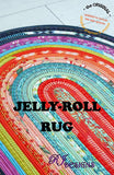 Jelly Roll Rug Paper Pattern by RJ Designs